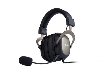 C-TECH Herní sluchátka Archon (GHS-23), pro-gaming, durable series, PC/PS4/XBOX ONE/ANDROID, černo-grafitová