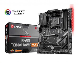 MSI MB Sc AM4 B450 TOMAHAWK MAX, AMD B450, VGA, 4xDDR4