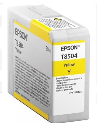 EPSON ink bar ULTRACHROME HD \"Kosatka\" - Yellow - T850400 (80 ml)