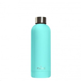 Puro Hot&Cold láhev z nerezové oceli, double wall, 500ml azurová