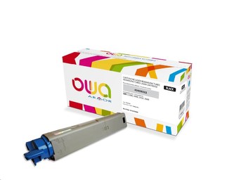 OWA Armor toner pro OKI C3300, C3400, C3450, C3600, 2500 Stran, 43459332, černá/black