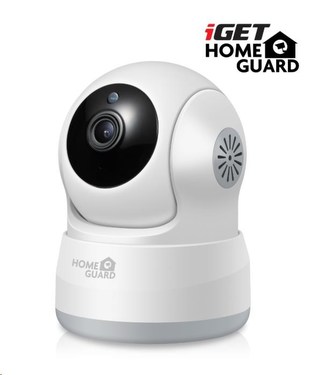 iGET HOMEGUARD HGWIP711 - bezdrátová otočná IP HD kamera 720p, IR LED, microSD slot