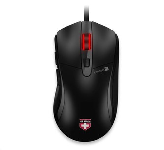 CONNECT IT Myš FOR HEALTH vyhřívaná drátová myš, černá