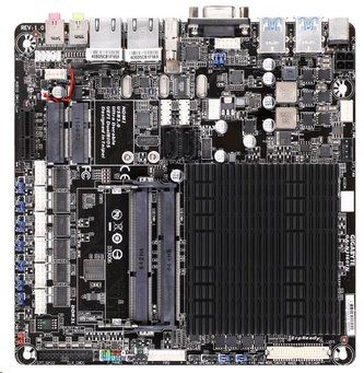 GIGABYTE MB N3160TN, Quad-Core Celeron® N3160 (1.6 GHz), Intel N3160, 2xDDR3L SO-DIMM, VGA, Thin Mini-ITX