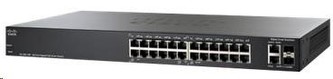 Cisco switch SG220-26-RF, 24x10/100/1000, 2xGbE SFP/RJ-45 REFRESH