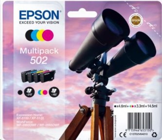 EPSON ink Multipack \"Dalekohled\" 4-colours 502 Ink