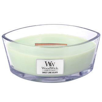 WoodWick dekorativní váza Sweet Lime Gelato 453,6g