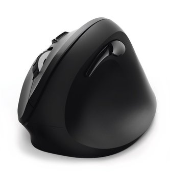 Hama vertikální ergonomická bezdrátová myš EMW-500, 6 tlačítek, černá