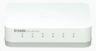 D-Link GO-SW-5G 5-port 10/100/1000 Gigabit Desktop Switch