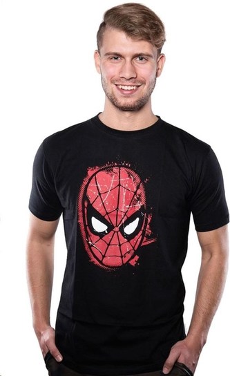 Tričko MARVEL COMICS SPIDERMAN MASK T-SHIRT L