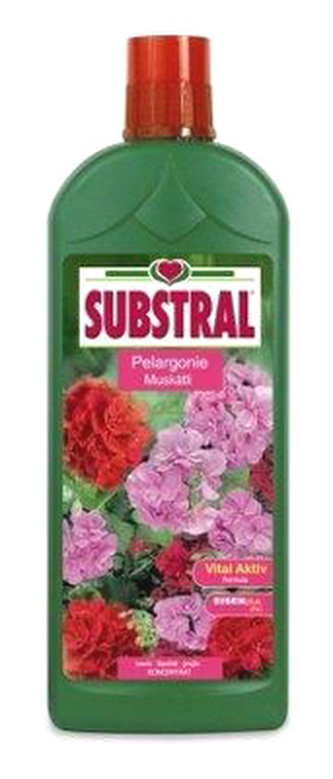Hnojivo kapalné SUBSTRAL pro pelargonie 1000ml