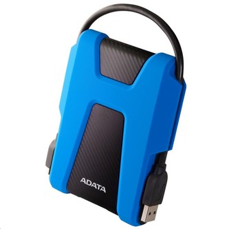 ADATA Externí HDD 1TB 2,5\" USB 3.1 AHD680, modrý (gumový, nárazu odolný)