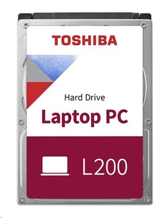 TOSHIBA HDD L200 Mobile (CMR) 500GB, SATA III, 5400 rpm, 8MB cache, 2,5\", 7mm, BULK