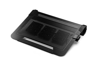 Cooler Master chladící podstavec NotePal U3 PLUS ALU pro NTB 15-19\" black, 3x8cm fan