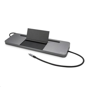 iTec USB-C Metal Ergonomic 4K 3x Display Docking Station + Power Delivery 85 W