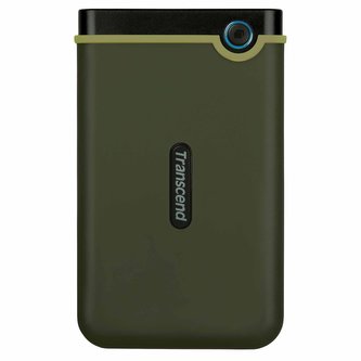 TRANSCEND externí HDD 2,5\" USB 3.0 StoreJet 25M3G, Slim, 1TB, Black (SATA, Rubber Case, Anti-Shock)