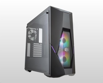 Cooler Master case MasterBox K500 aRGB, ATX, Mid Tower, černá, bez zdroje
