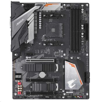 GIGABYTE MB Sc AM4 B450 AORUS PRO, AMD B450, 4xDDR4, VGA