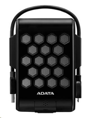 ADATA Externí HDD 1TB 2,5\" USB 3.1, DashDrive™ Durable HD720, G-sensor, černý, (gumový, vodě/nárazu odolný)