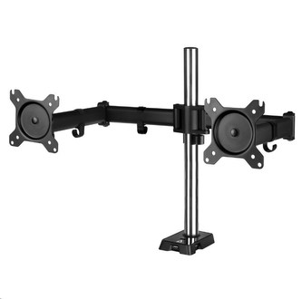 ARCTIC stolní držák Z2 (Gen3) pro 2x LCD do 34\", nosnost 2x15kg, 4x USB HUB, černý (black)