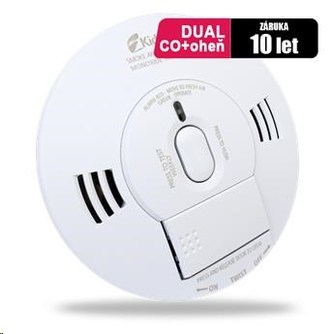 Kidde 10SCO Hlásič plynu CO a hlásič požáru