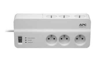 APC Essential SurgeArrest 6 outlets 230V France, 2m