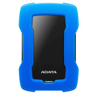 ADATA Externí HDD 1TB 2,5\" USB 3.1 HD330, BLUE COLOR BOX, modrý (gumový, nárazu odolný)