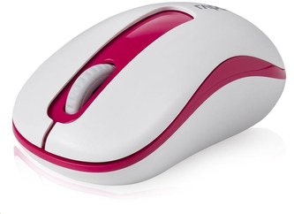 RAPOO myš M10 USB, optická, bezdrátová, 2.4G, červená