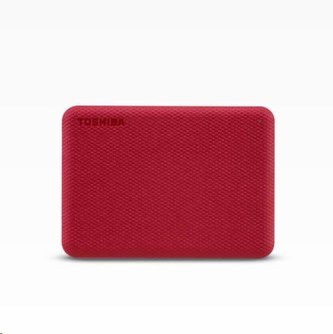 TOSHIBA HDD CANVIO ADVANCE (NEW) 2TB, 2,5\", USB 3.2 Gen 1, červená / red