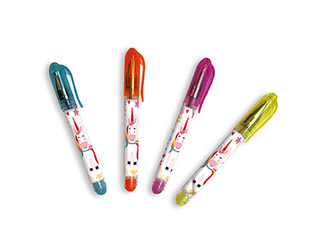 Gelová pera Jednorožec 8 ks barevné Janod