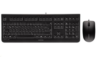 CHERRY set klávesnice + myš KC1000 + MC1000 / drátový/ USB/ černá/ CZ+SK layout