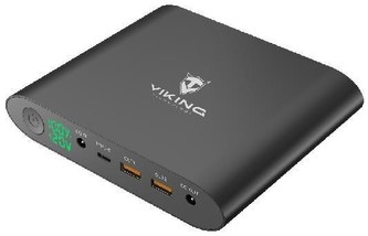 Viking notebooková power banka SMARTECH III QC3.0 25000mAh, černá