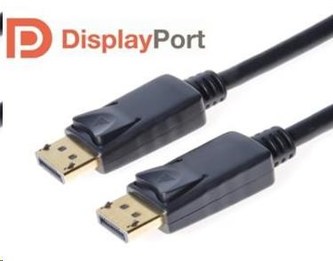 PREMIUMCORD DisplayPort 1.2 přípojný kabel M/M, zlacené konektory, 3m PREMIUMCORD DisplayPort 1.2 přípojný kabel M/M, zlacené konektory, 3m
