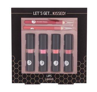 2K Let´s Get rtěnka 4 x 3,5 g + konturovací tužka na rty 2 x 0,7 g