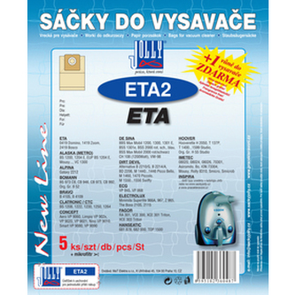 Sáčky do vysavače JOLLY ETA2