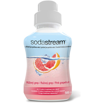 Příchuť SODASTREAM RUŽOVÝ GRAPEFRUIT 500 ml