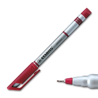 STABILO SENSOR M červená