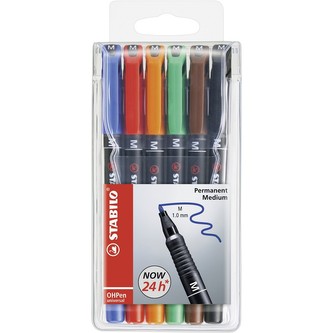 STABILO OHPen universal permanent M 6 ks Pouzdro