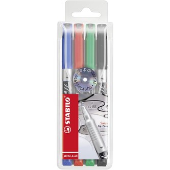 STABILO Write-4-all Fine 4 ks Pouzdro