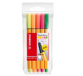 STABILO point 88 Mini 5 ks Pouzdro