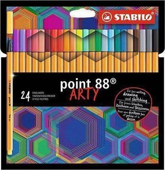 STABILO point 88 24 ks Pouzdro  \"ARTY\"
