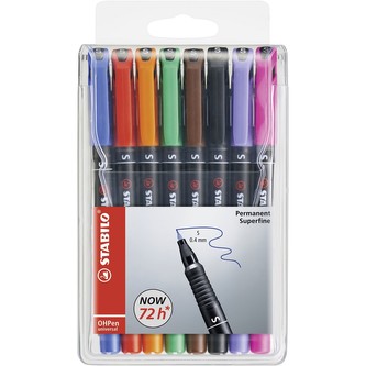 STABILO OHPen universal permanent S 8 ks Pouzdro