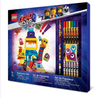 LEGO MOVIE 2 Stationery Set se zápisníkem Duplo