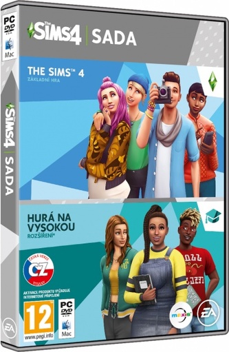 PC The Sims 4 Bundle Základní hra+Hurá na vysokou