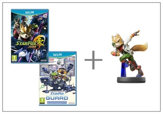 WiiU Star Fox Zero + Star Fox Guard + Fox 6
