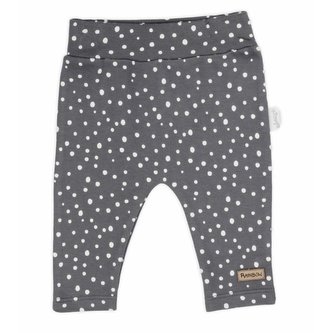 Kojenecké bavlněné tepláčky Nicol Rainbow šedé - velikost 56 (0-3m)