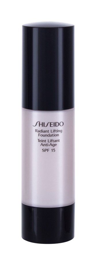 Shiseido - Radiant Lifting Foundation - (WB60 Natural Deep Warm Beige) makeup SPF15 - 30 ml