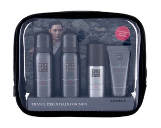 Rituals The Ritual Of Samurai sprchová pěna 50 ml + pěna na holení 50 ml + antiperspirant 50 ml + krém na obličej 30 ml + kosmetická taška