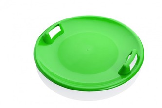 Sněžný talíř Superstar plast průměr 60cm zelený