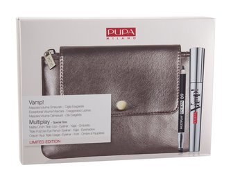 Pupa Vamp! řasenka Vamp! 9 ml + tužka na oči Multiplay 0,8 g 09 Deep Black + psaníčko